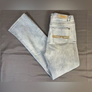 Buffalo David Bitton Misha Bootcut Jeans | Light Wash Stretch | Size 8 | Y2K